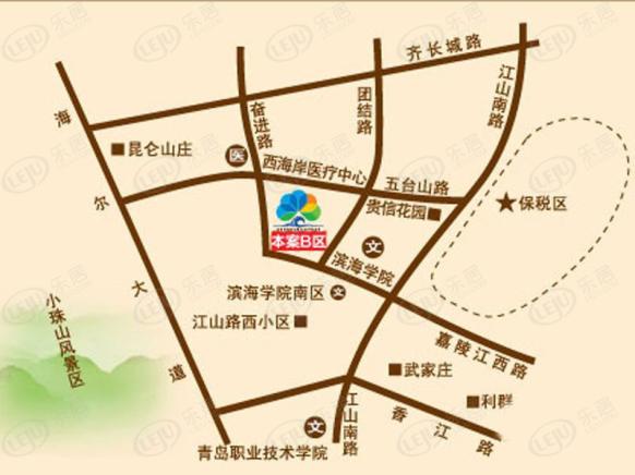 位置交通图
