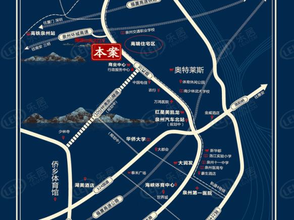 位置交通图