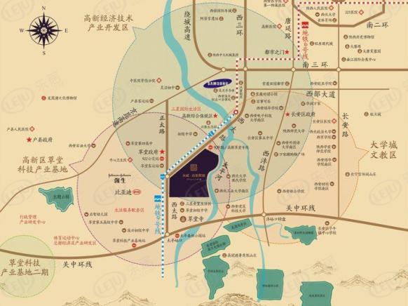 位置交通图