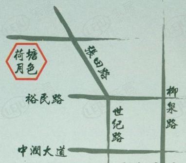 桓台县淄博荷塘月色，地处张田路与英雄路交界处往西2公里（市工会对面）属于桓台。