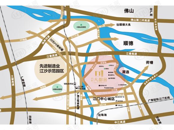 位置交通图