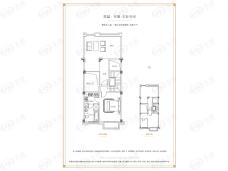 阳光城翡丽湾180㎡-联排中间南入户-B-地下一层户型图