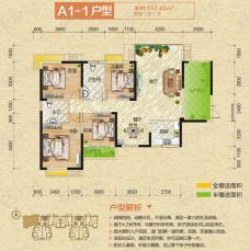 慢步江湾A1-1户型户型图