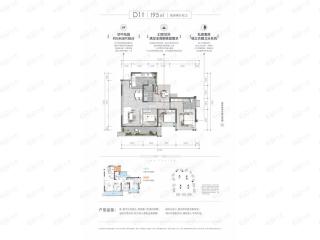 20期南湖世家D1户型户型图