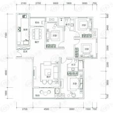 白桦林明天二期D3户型图