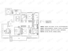 建业花园里4室2厅2卫户型图