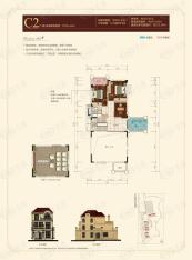 九龙湖5室2厅3卫户型图