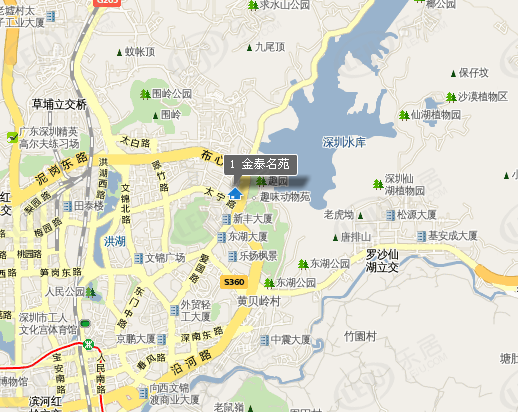 位置交通图