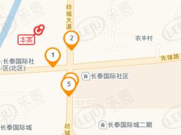 长泰别墅位置交通图