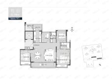 南山观枫四季花园拾云户型户型图