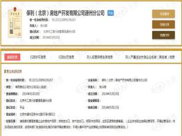 保利大都汇营业执照
