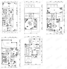 南京栖园四层-联排别墅-259～268平方米-44套户型图