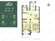 保利茉莉公馆3室3厅3卫户型图