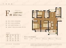 金辉优步水岸F1户型户型图