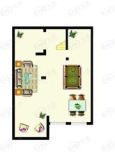 生茂养园C户型地下室5室4厅3卫1厨户型图
