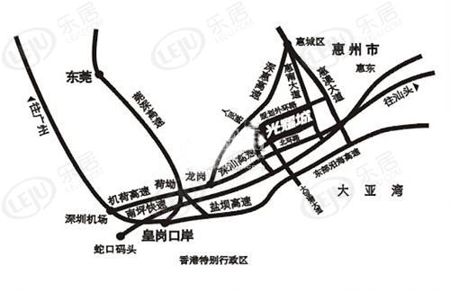 位置交通图