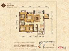 御林华府·颐景苑4室2厅2卫户型图