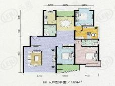 E世纪.城市花园房型: 四房;  面积段: 139 －183 平方米;
户型图