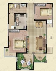 德润黄金海岸3K’户型户型图