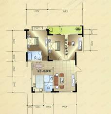 格林星城三房二厅二卫-121.48平方米-36套户型图
