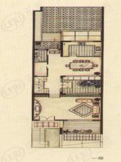 大华锦宸府房型: 多联别墅;  面积段: 156.63 －300 平方米;户型图