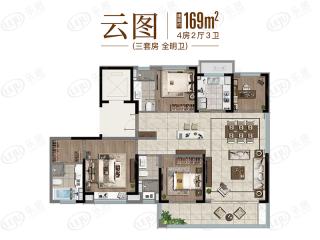 新希望锦麟府云图户型户型图