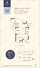 龙源湖国际广场2室2厅1卫户型图
