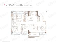 雅旭新乐府3室2厅2卫户型图