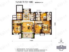 碧桂园清苑新城4室2厅2卫户型图