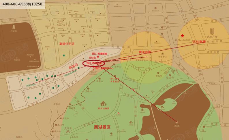 钱江西溪和景 图解看房