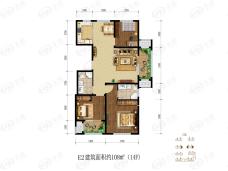 萃英花园3室2厅2卫户型图