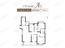 泰州恒大华府L79-4sdR-A户型户型图