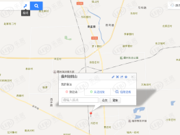 霸州铂悦山位置交通图