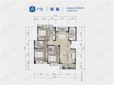 城投·锦溪城3室2厅2卫户型图