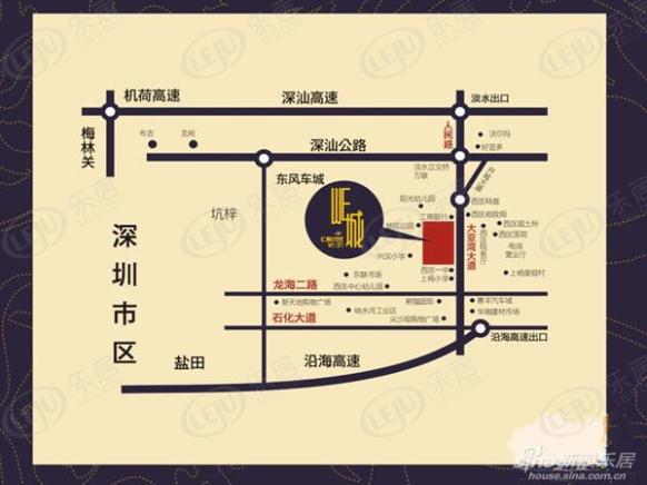位置交通图