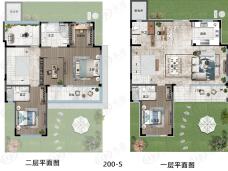 蓝城·南通桃李春风3室2厅4卫户型图