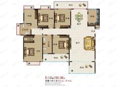 鼎泰三期·金色家园5室2厅2卫户型图