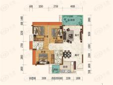 福祥花园3号楼01户型户型图