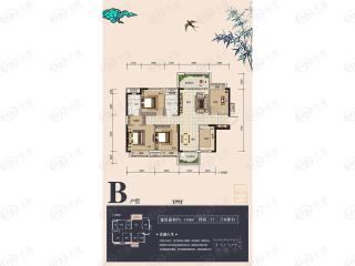 碧园香槟小镇B户型户型图