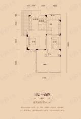 惠东国际新城6室2厅5卫户型图