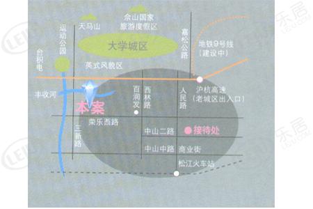 位置交通图