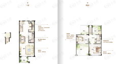 万科青岛小镇C-1 MINI叠墅户型图