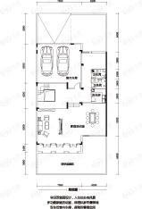 中信新城263平米5房4厅5卫北入户架空层户型图