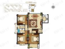 盛世御珑湾C2户型图户型图