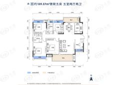 益阳客天下5室2厅2卫户型图