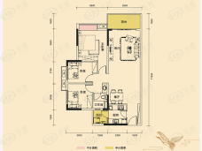 海伦堡御园15-01户型户型图