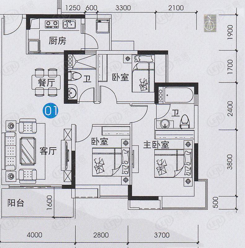 亚运城尚上名筑在售中 起价约24000元/㎡