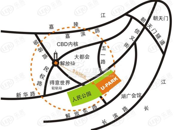 位置交通图