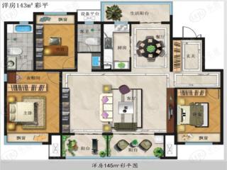 建业春天里A户型图