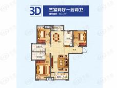 金地·湖山樾3D户型图